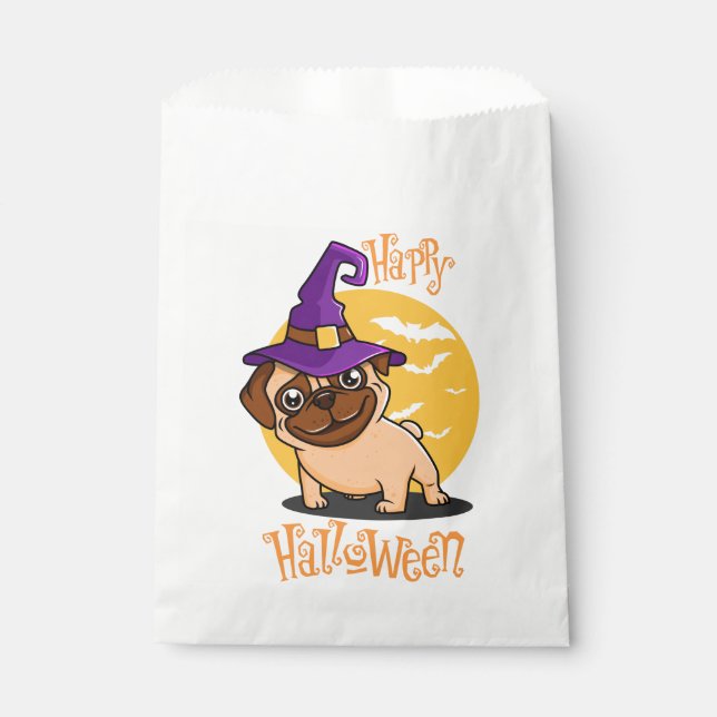 Halloween Puggy Favor Bags (Front)