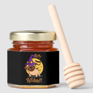 Halloween Puggy Honey Jar Favors