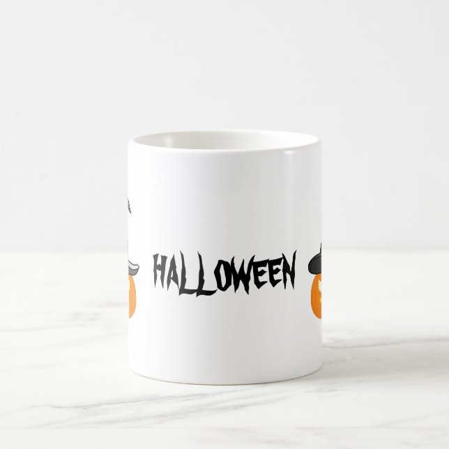 Halloween Pumkin Coffee Mug (Center)