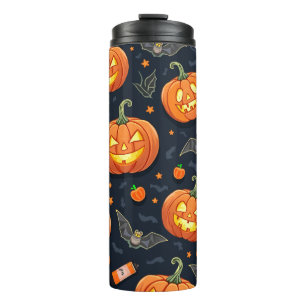 Halloween pumkin Thermal Tumbler