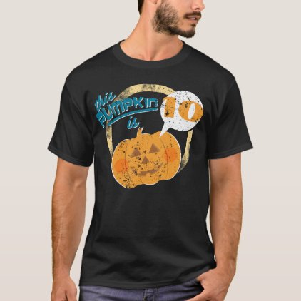 Halloween Pumpkin 10th Birthday T-Shirt