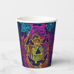 Halloween pumpkin A.I. photo fun Paper Cups