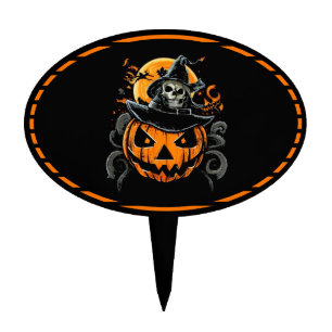 Halloween/pumpkin/autumn/fall cake topper