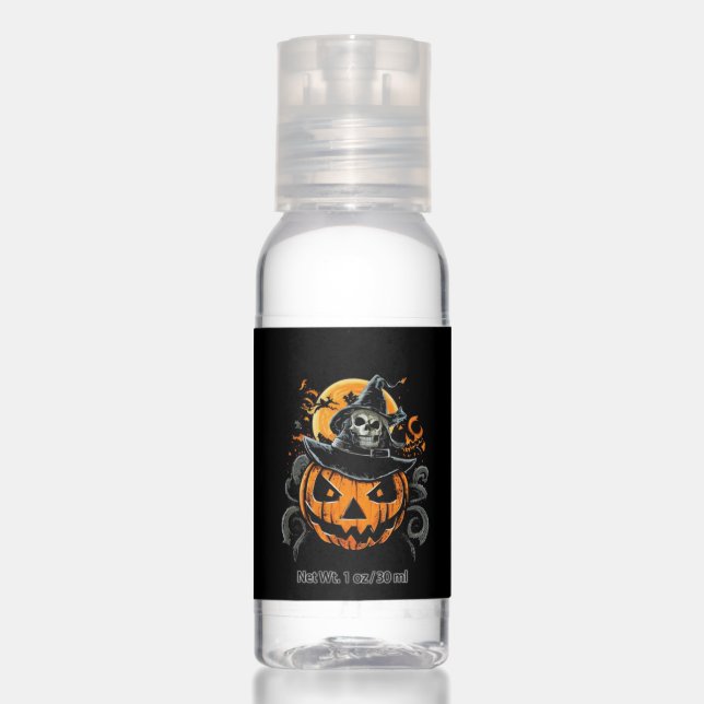 Halloween/pumpkin/autumn/fall  hand sanitizer (Front)