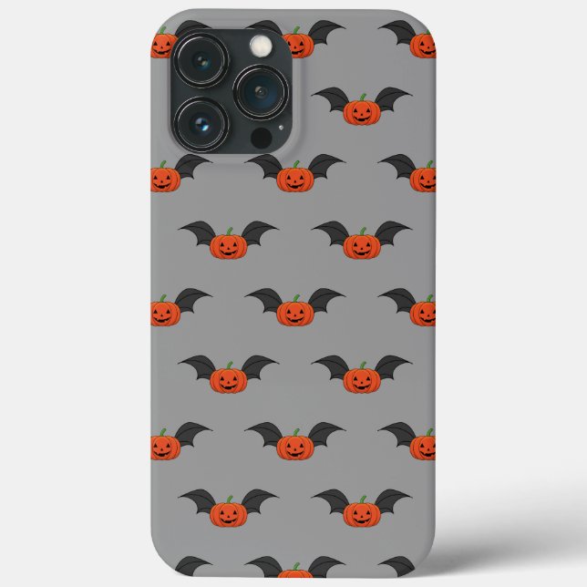 Halloween Pumpkin Bat Case-Mate iPhone Case (Back)