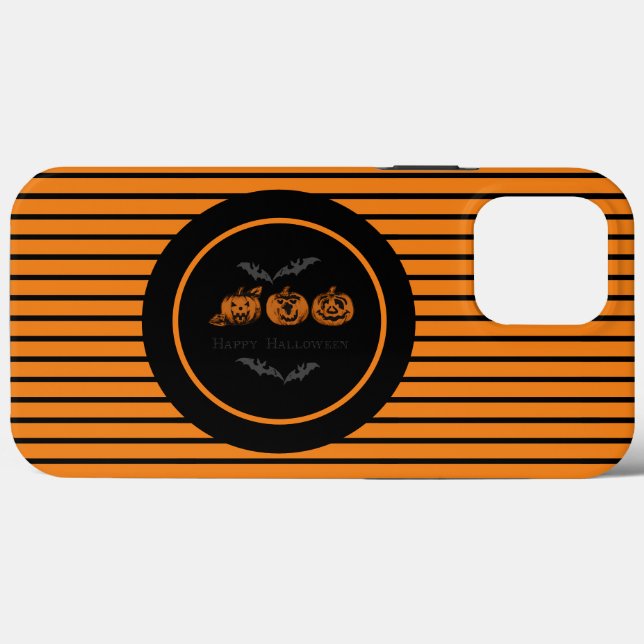 Halloween/pumpkin/bat  Case-Mate iPhone case (Back (Horizontal))