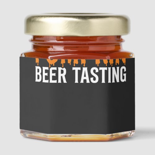 Halloween Pumpkin Beer Tasting Haunted House Honey Jar Favors