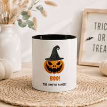 Halloween Pumpkin “BOO!” – Personalized Name