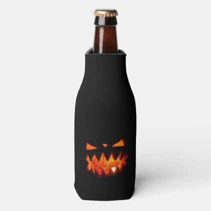 Halloween Pumpkin Bottle Cooler