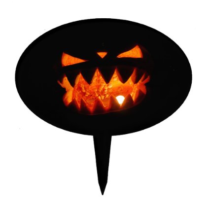 Halloween Pumpkin Cake Topper