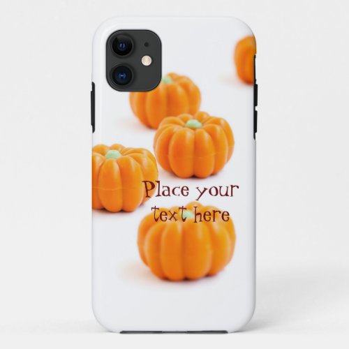 Halloween pumpkin candy iPhone 11 case