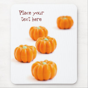 Halloween pumpkin candy mouse pad