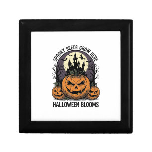 Halloween Pumpkin Castle Vintage Spooky Shirt_1 Gift Box