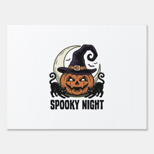 Halloween Pumpkin Cat Witch Hat Vintage Shirt_1 Sign