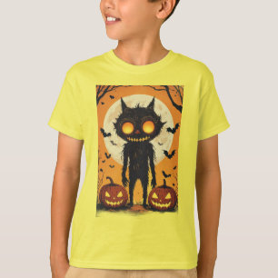 Halloween Pumpkin Character With Jack O Lanterns T-Shirt