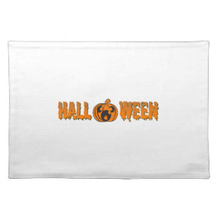 Halloween Pumpkin Cloth Placemat