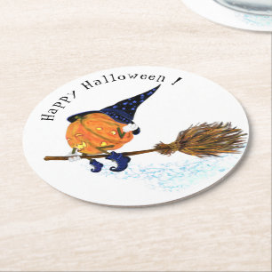 Halloween Pumpkin Coasters