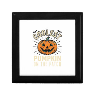 Halloween Pumpkin Coolest On The Patch Vintage_1 Gift Box