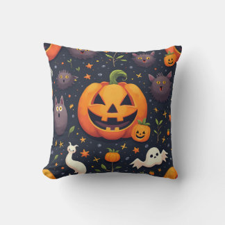 Halloween Pumpkin Cushion