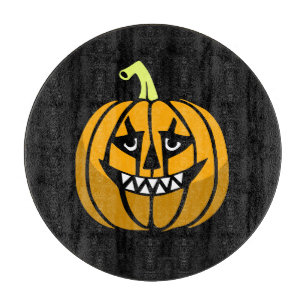 Halloween Pumpkin Cutting Board