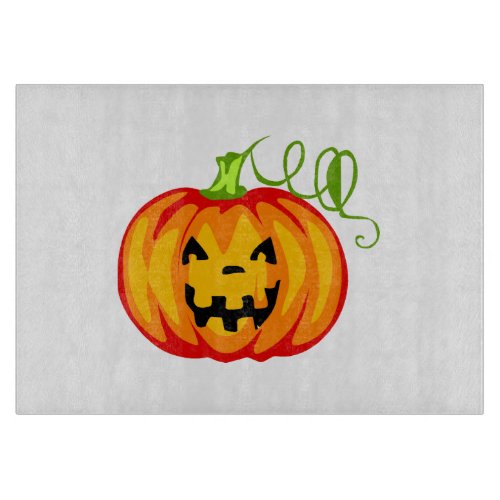 Halloween Pumpkin Cutting Board