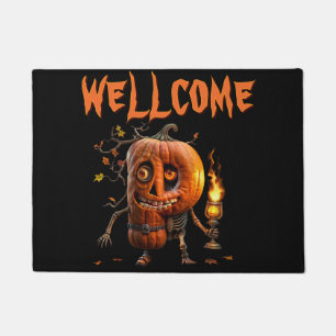Halloween Pumpkin Doormat