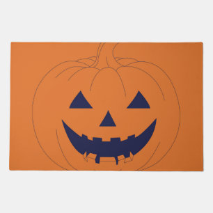 Halloween Pumpkin Doormat