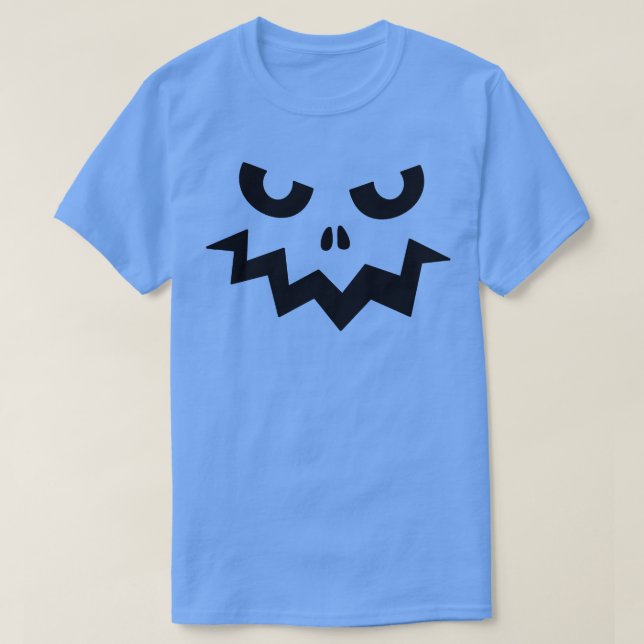 Halloween Pumpkin Face 1 T-Shirt (Design Front)