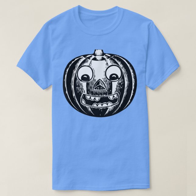 Halloween pumpkin face jacko'lantern remember the  T-Shirt (Design Front)