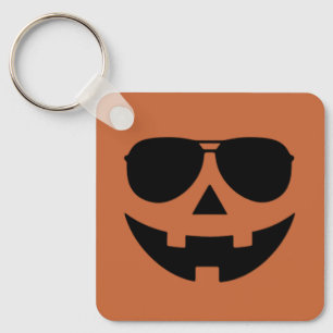 Halloween pumpkin Face Keychain