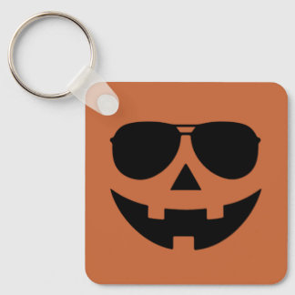 Halloween pumpkin Face Keychain