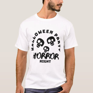 Halloween Pumpkin Face Trick or Treat Style T-Shirt