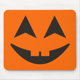 Halloween Pumpkin Faces Mousepad 1