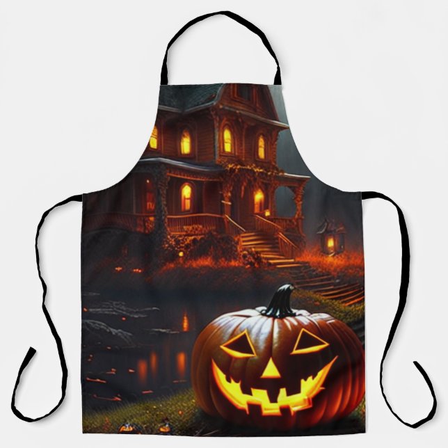 Halloween/Pumpkin/Fall  Apron (Front)