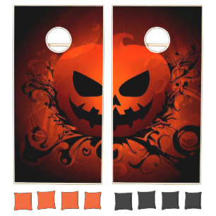 Halloween/Pumpkin/fall/autumn Cornhole Set