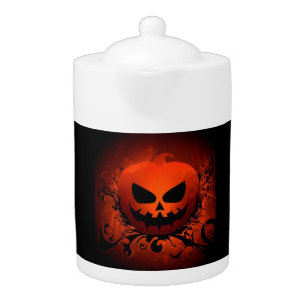 Halloween/Pumpkin/fall/autumn Teapot