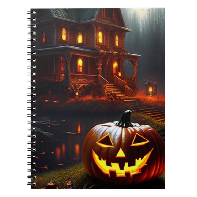 Halloween/Pumpkin/Fall  Notebook (Front)