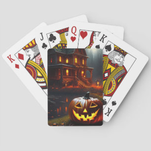Halloween/Pumpkin/Fall Poker Cards