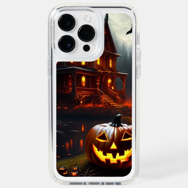 Halloween/Pumpkin/Fall Speck iPhone Case (Front)