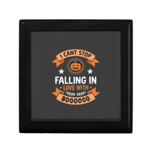 Halloween Pumpkin Falling In Love Gift Box