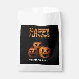 Halloween Pumpkin Favor Bags