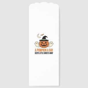Halloween Pumpkin Funny Ghost Vintage Quote_1 Bookmarks