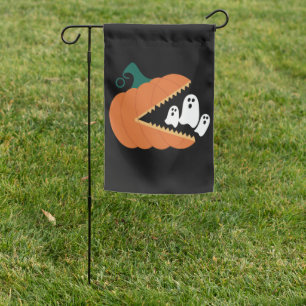 Halloween Pumpkin Funny Ghosts Boys Kids Garden Flag