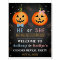 Halloween Pumpkin Gender Reveal Party Welcome Sign