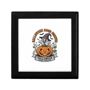 Halloween Pumpkin Ghost Vintage Engraving Shirt_1 Gift Box