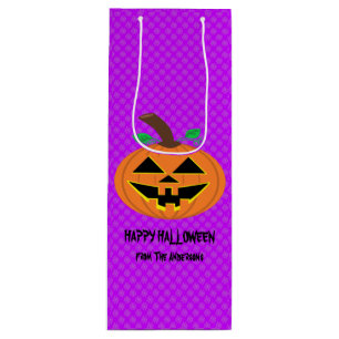Halloween Pumpkin Gift Bag