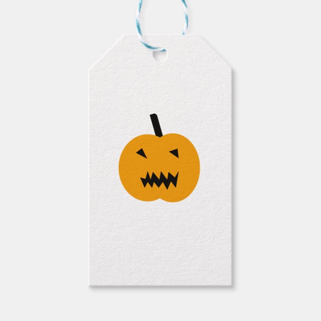 Halloween Pumpkin Gift Tags