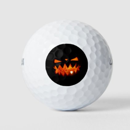 Halloween Pumpkin Golf Balls