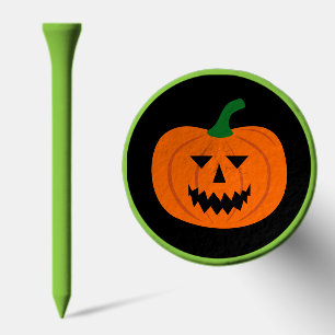 Halloween Pumpkin Golf Tees