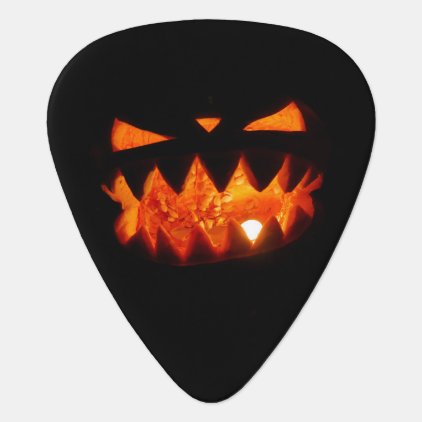 Halloween Pumpkin Guitar Pick